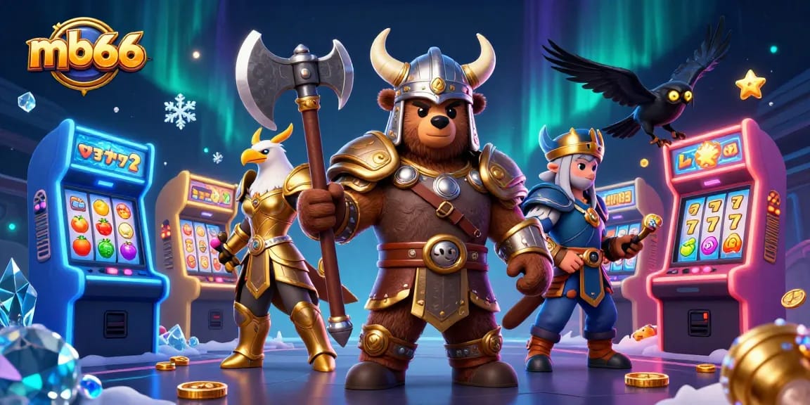 Spin the reels and win with mb66’s dynamic casino gaming experience featuring vibrant characters!