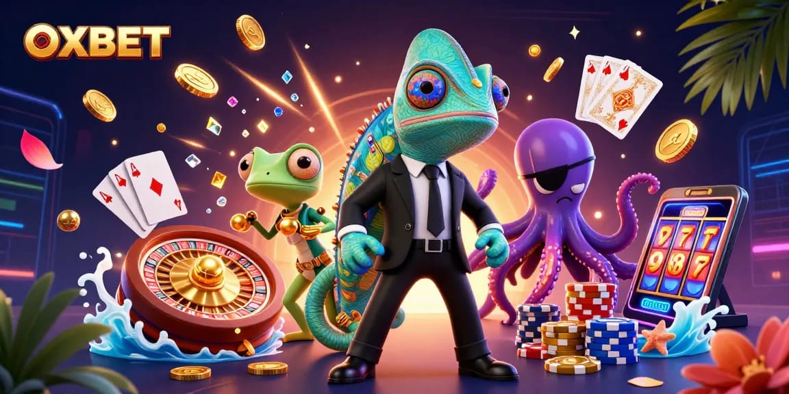 Experience unforgettable action with OXBET as iconic 3D casino characters enrich the gaming world.