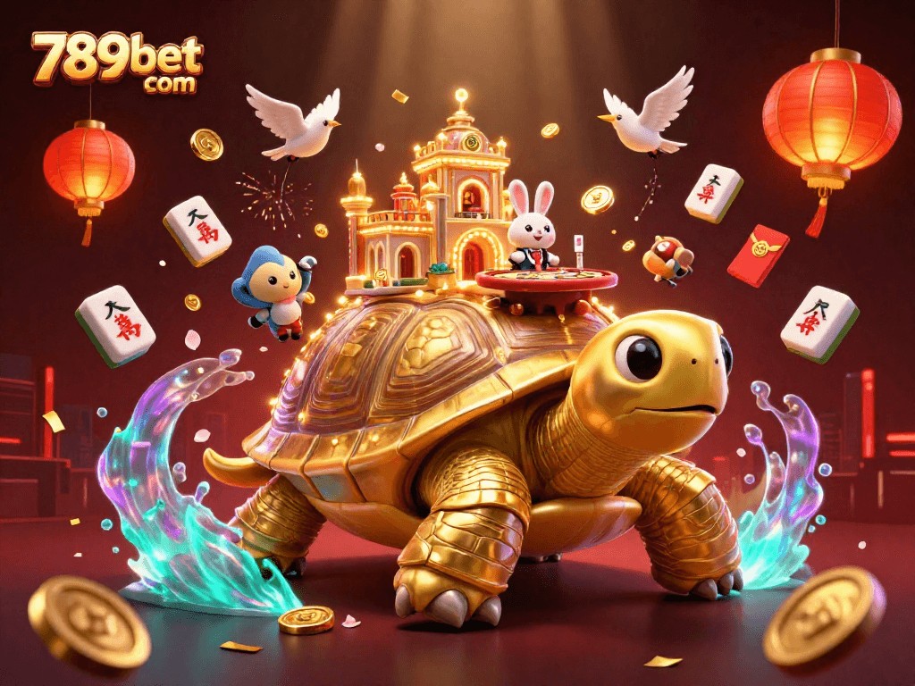 Experience thrilling gaming at 789bet com with a captivating casino scene featuring vibrant 3D characters and rich details.