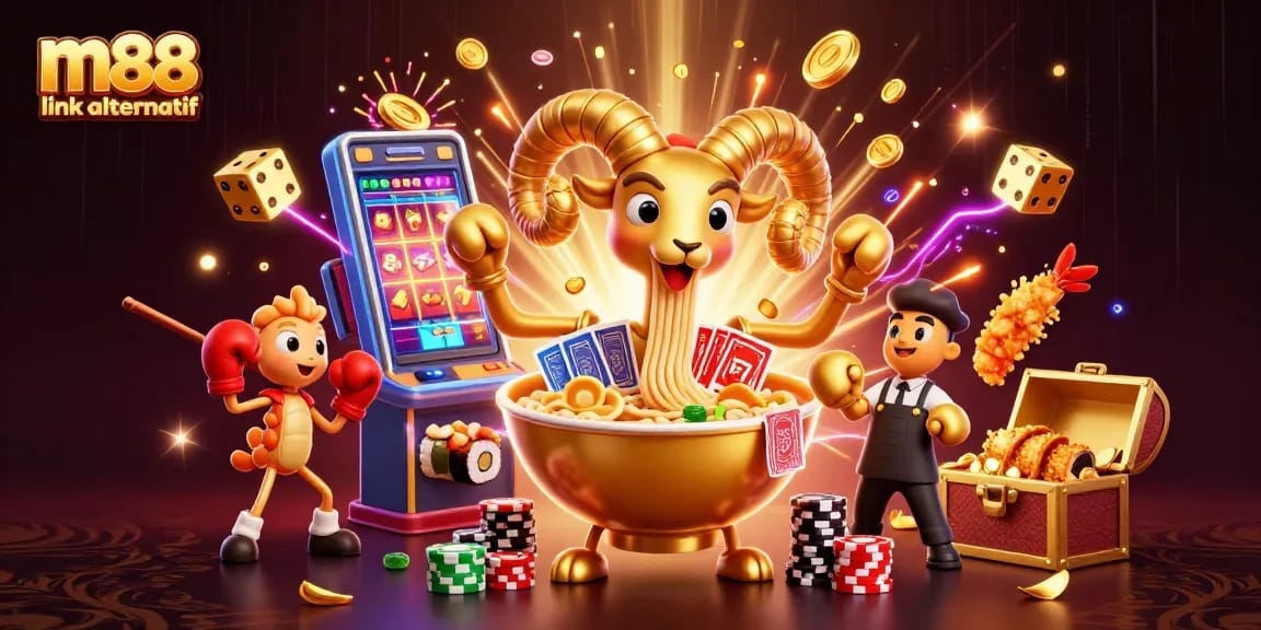 Engage with M88 link alternatif for thrilling casino adventures with vibrant characters and jackpots.