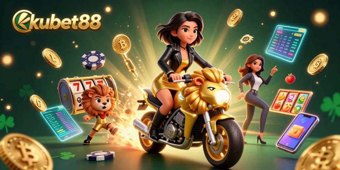 Experience thrilling wins at kubet88 with glamorous characters in a vibrant casino scene.