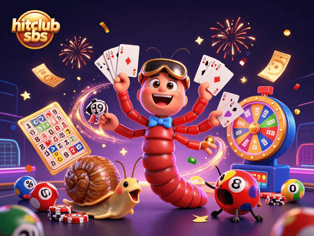 Catch exciting lottery action at hitclub sbs with vibrant characters and dynamic gaming elements.