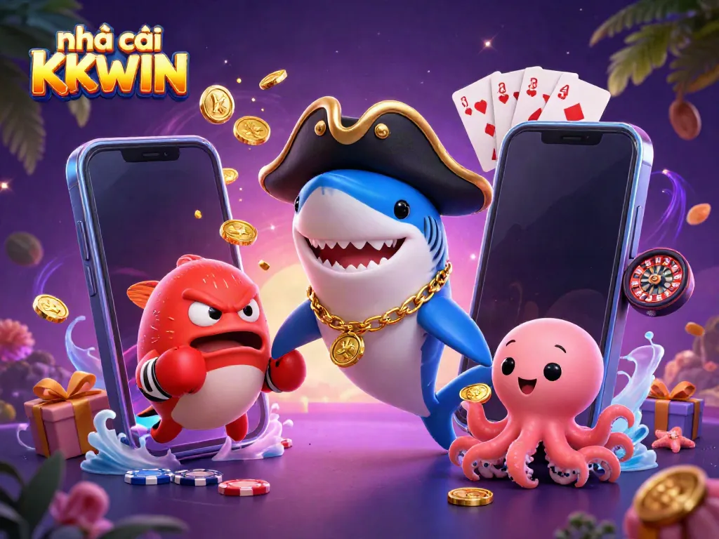 Engage with diverse games at nhà cái KKWIN featuring exciting characters and casino elements.