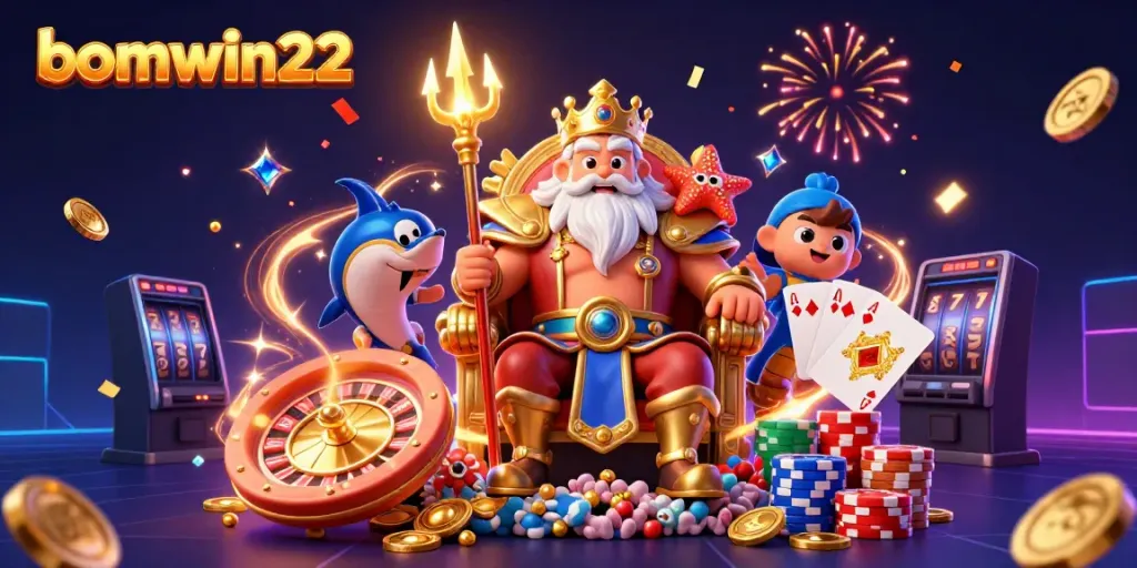 Engage in exciting gameplay at bomwin22 with Neptune and dynamic casino elements.