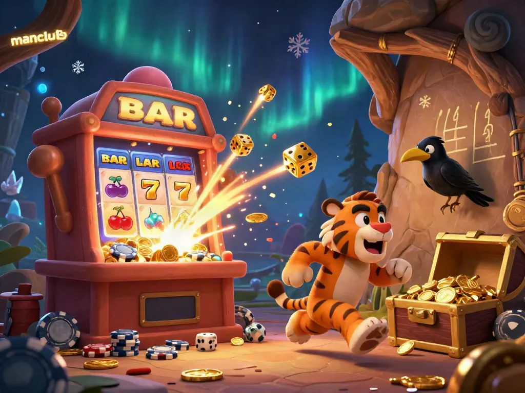 Experience thrilling gameplay at manclub5 with vibrant casino visuals and exciting jackpots.