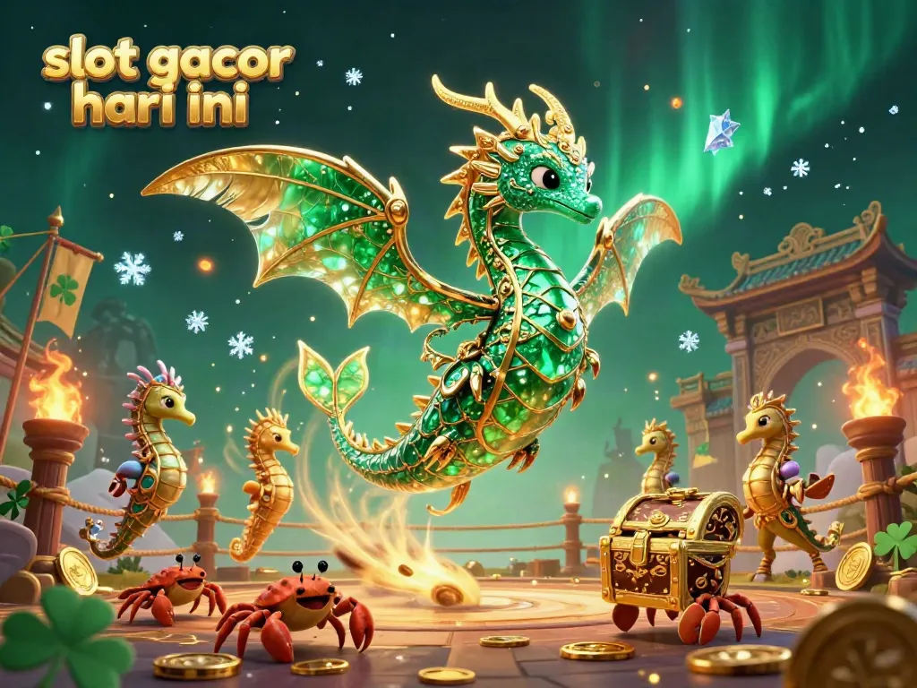 Experience the thrill of slot gacor hari ini with vibrant 3D characters and dynamic game elements.