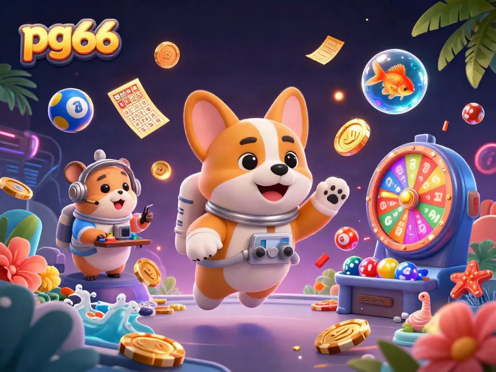 Experience thrilling gameplay with pg66 in a vibrant space casino adventure featuring unique characters and dynamic elements.