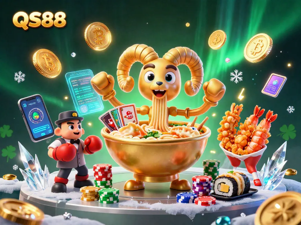 Experience exciting gameplay at QS88 with interactive characters and vibrant casino elements.