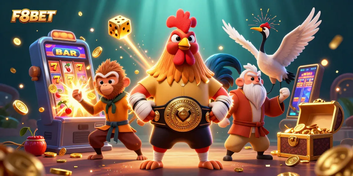 Experience thrilling gameplay with F8BET's vibrant casino elements and dynamic characters.