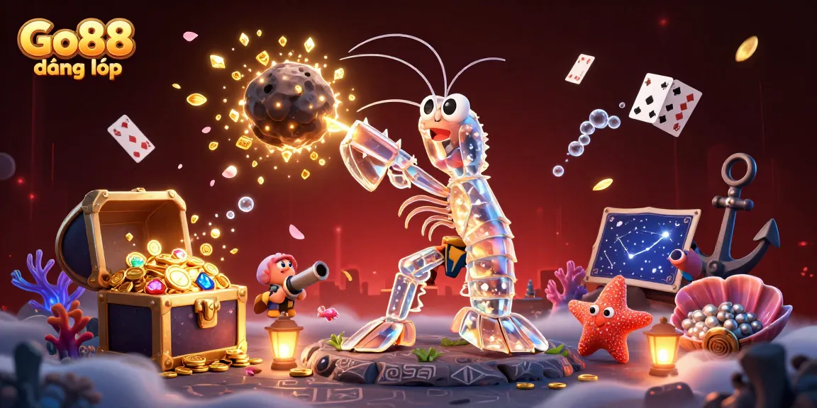 Experience thrilling gameplay with Go88 đăng nhập as the galactic hero battles for treasures in this vibrant casino scene.